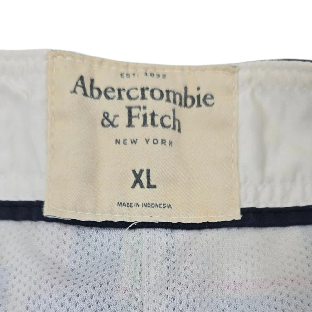 Abercrombie & Fitch‎ Mens XL Plaid Board Shorts Swim Trunks